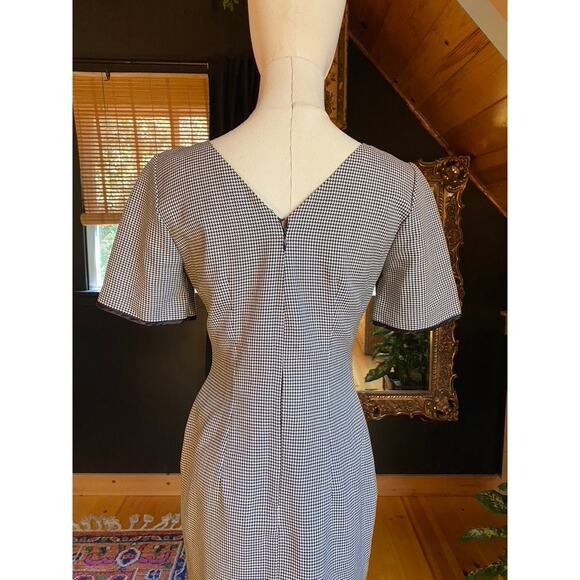 Vintage Dress Gingham Bow - Picture 3 of 7